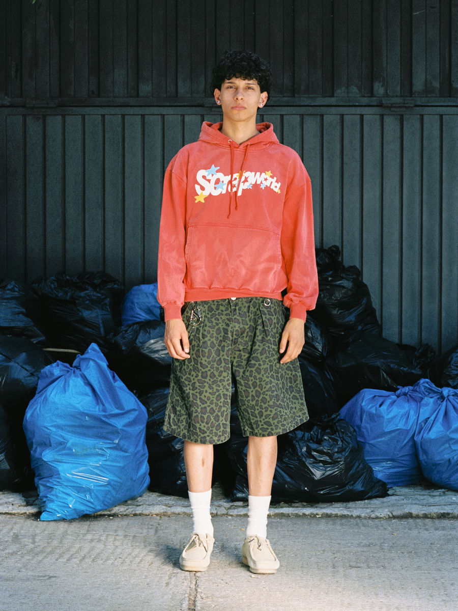 MAGIC SUNFADED HOODIE RED